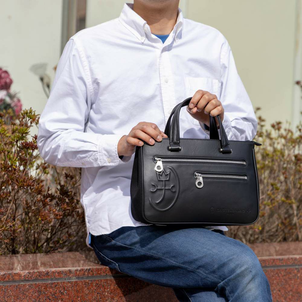 カステルバジャックバッグセカンドバッグトリエIICASTELBAJAC本革メンズレディースブランドハンドバッグミニトートバッグレザー革おしゃれかっこいい結婚式75502