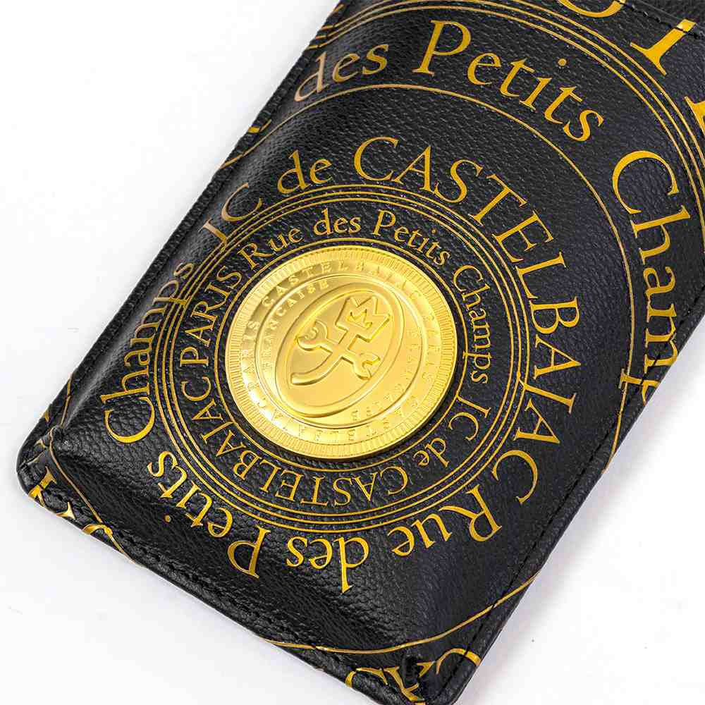 カステルバジャックスマホショルダースマホポーチバッグショルダーバッグプルトンCASTELBAJACメンズレディース財布ショルダースマホショルダーバッグブランド小さめ薄い77121