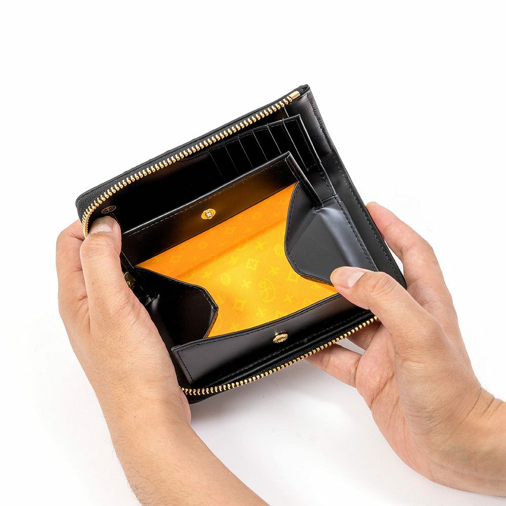 カステルバジャック財布二つ折りミドルウォレットプルトンファスナー縦型メンズレディースCASTELBAJAC二つ折り財布2つ折り財布本革レザー人気ブランド77621