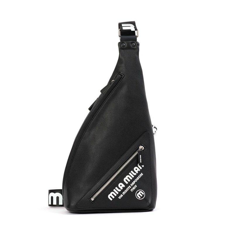 ミラ・ミランボディバッグワンショルダーバッグブランドメンズレディースmilamilanプリモショルダーバッグボディバック大容量大きめおしゃれミラミラン人気261912