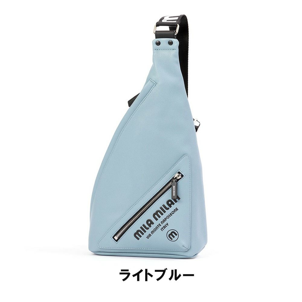 ミラ・ミランボディバッグワンショルダーバッグブランドメンズレディースmilamilanプリモショルダーバッグボディバック大容量大きめおしゃれミラミラン人気261912