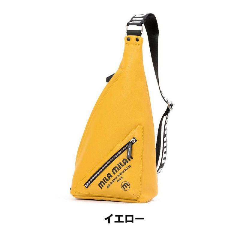 ミラ・ミランボディバッグワンショルダーバッグブランドメンズレディースmilamilanプリモショルダーバッグボディバック大容量大きめおしゃれミラミラン人気261912