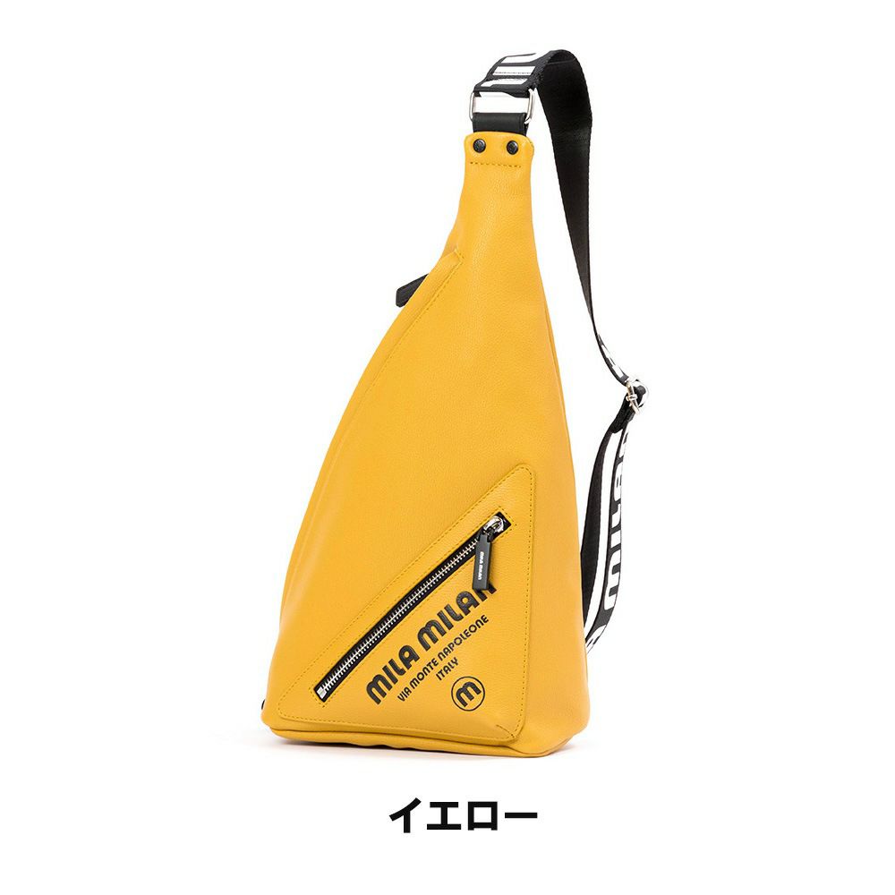 ミラ・ミランボディバッグワンショルダーバッグブランドメンズレディースmilamilanプリモショルダーバッグボディバック大容量大きめおしゃれミラミラン人気261912