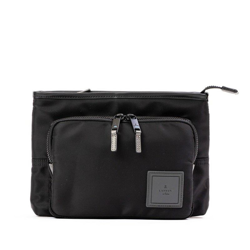 ランバンオンブルーショルダーバッグサコッシュLANVINenBleuショートメンズレディースブランド薄いコンパクト大人おしゃれ人気スマートショルダーバック斜めかけバッグ斜め掛けバッグ541101
