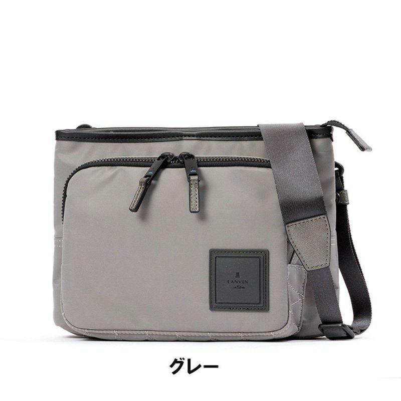 ランバンオンブルーショルダーバッグサコッシュLANVINenBleuショートメンズレディースブランド薄いコンパクト大人おしゃれ人気スマートショルダーバック斜めかけバッグ斜め掛けバッグ541101