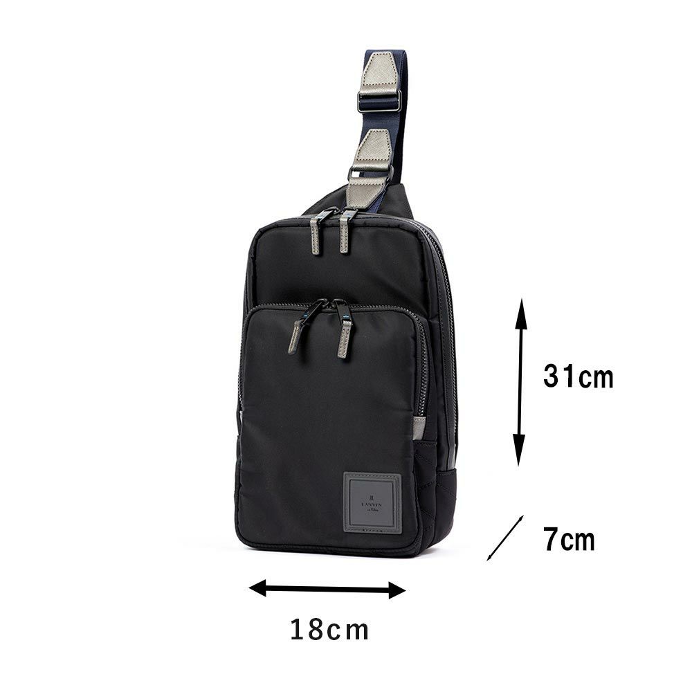 ランバンオンブルーボディバッグLANVINenBleuショートメンズレディースワンショルダーバッグブランドコンパクト大人おしゃれ人気スマートショルダーバッグ斜めがけ541901