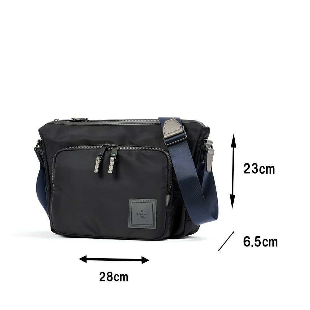 ランバンオンブルーショルダーバッグB5LANVINenBleuショート大容量大きめメンズレディースブランド薄いコンパクト大人おしゃれ人気スマート斜めかけバッグ斜め掛けバッグ541102