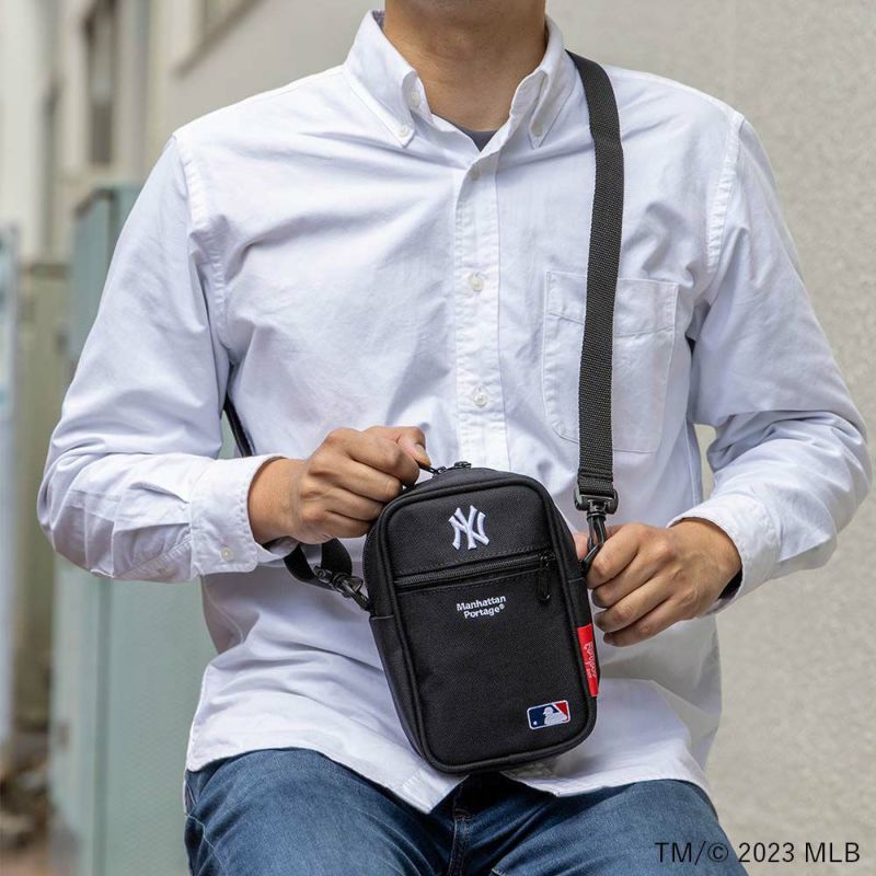 マンハッタンポーテージショルダーバッグManhattanPortageMLB40周年限定モデルヤンキースYANKEESメッツMETSメンズレディースショルダーメジャーリーグベースボール