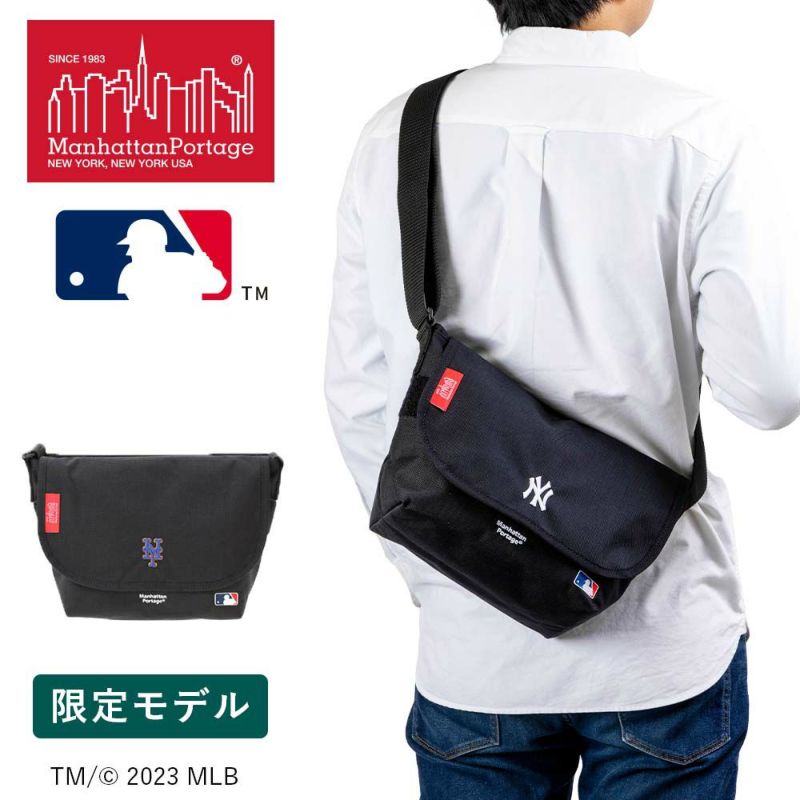 マンハッタンポーテージショルダーバッグManhattanPortageMLB40周年限定モデルヤンキースYANKEESメッツMETSメンズレディースショルダーメジャーリーグベースボールCasualMessengerBagJR