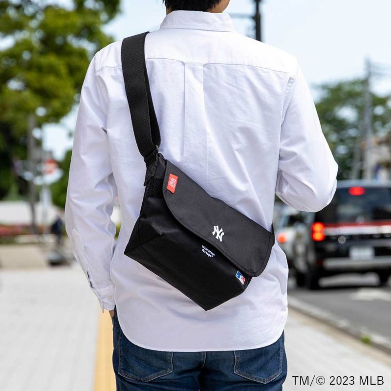 マンハッタンポーテージショルダーバッグManhattanPortageMLB40周年限定モデルヤンキースYANKEESメッツMETSメンズレディースショルダーメジャーリーグベースボールCasualMessengerBagJR