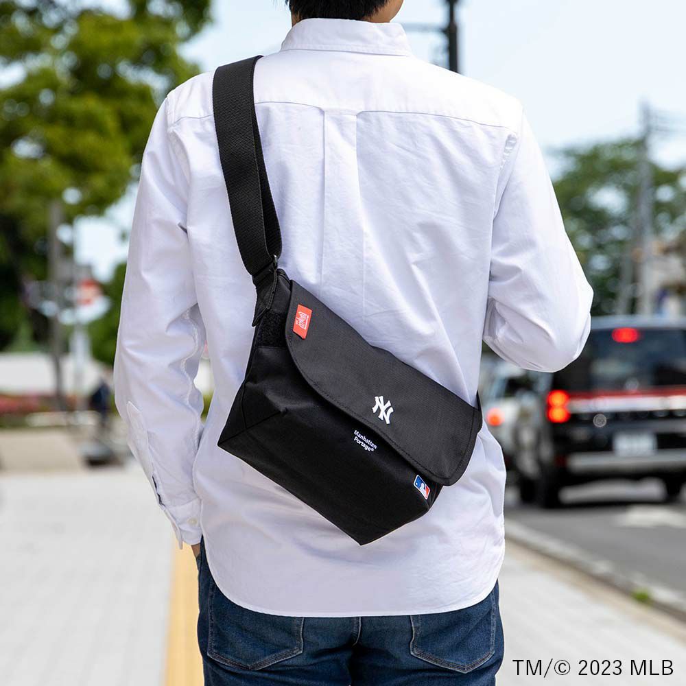 マンハッタンポーテージショルダーバッグManhattanPortageMLB40周年限定モデルヤンキースYANKEESメッツMETSメンズレディースショルダーメジャーリーグベースボールCasualMessengerBagJR