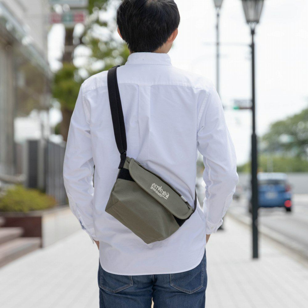 マンハッタンポーテージショルダーバッグManhattanPortageメンズレディースキャンバスコットン小さめコンパクトショルダーバックショルダーブランド大人人気MP1603-CNVS