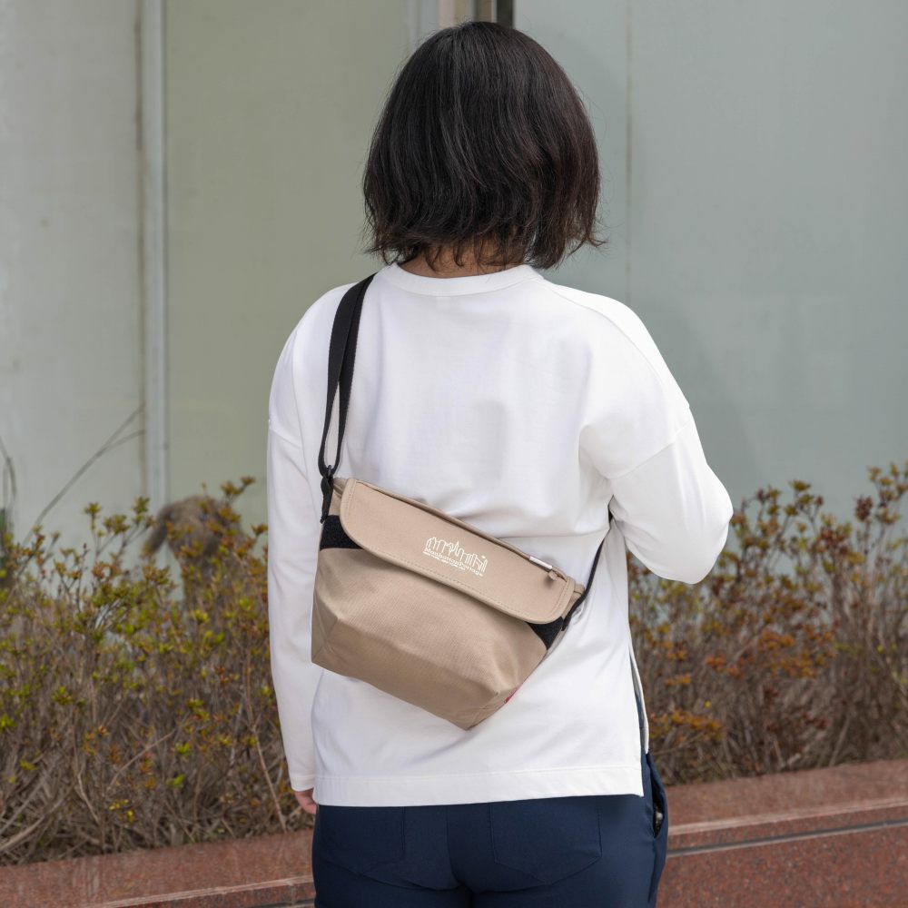 マンハッタンポーテージショルダーバッグManhattanPortageメンズレディースキャンバスコットン小さめコンパクトショルダーバックショルダーブランド大人人気MP1603-CNVS