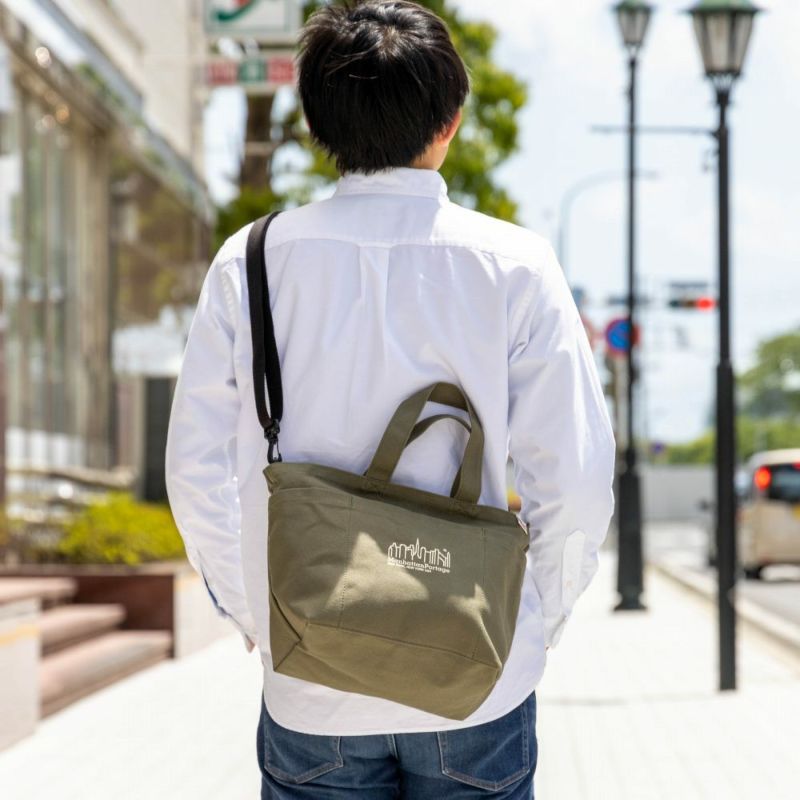 マンハッタンポーテージミニトートショルダーバッグ2WAYManhattanPortageメンズレディースキャンバスコットンミニトートバッグトートバッグミニブランド大人人気WhitestoneToteBagCanvas