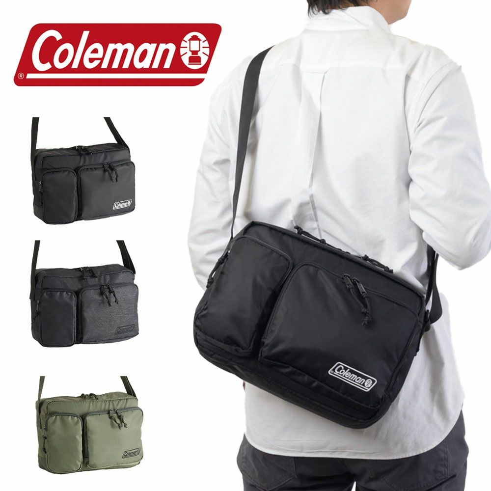 コールマンショルダーバッグColemanWALKERSHOULDERショルダーバックメンズレディースショルダー斜めがけ斜め掛け肩掛けカバンおしゃれ人気通学通勤ブランド大きめ大人ウォーカーショルダー