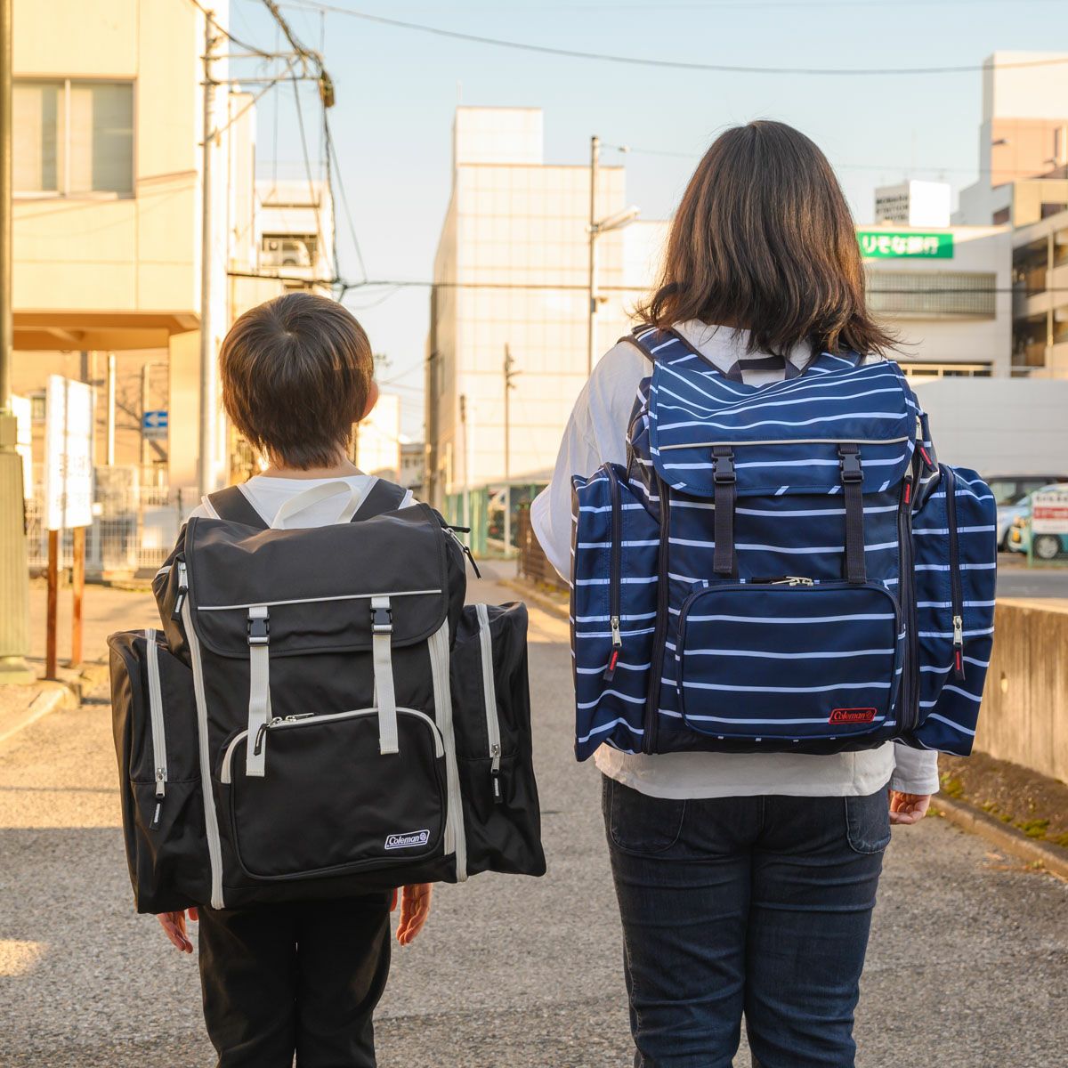 コールマンリュックサブリュックColemanトレックパック42L50L子供男子女子メンズレディースキッズ大容量容量拡張修学旅行林間学校合宿遠足ジュニア小学生中学生1泊2泊かわいいおしゃれ