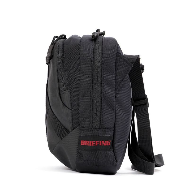 ブリーフィングBRIEFINGショルダーバッグSQSHOULDERLEメンズレディースLESITショルダーバックミニショルダーサブバッグ旅行海外旅行フェスBRA231L15