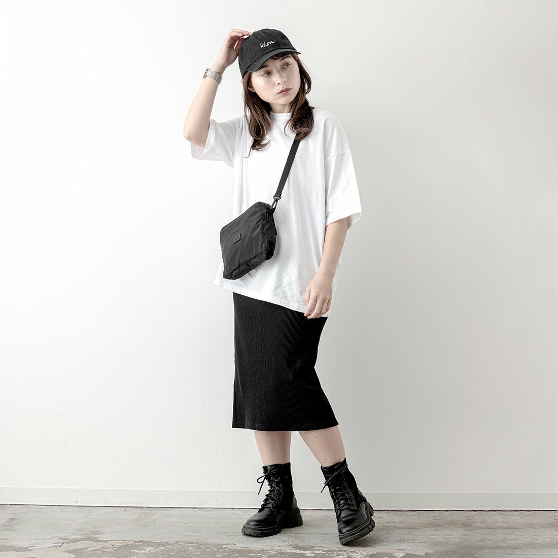 KLONリュッククローンレディースメンズKLONPACKABLE2WAYBACKPACKバックパックリュックサック折りたたみ軽量小さめショルダーバッグおしゃれブラック黒