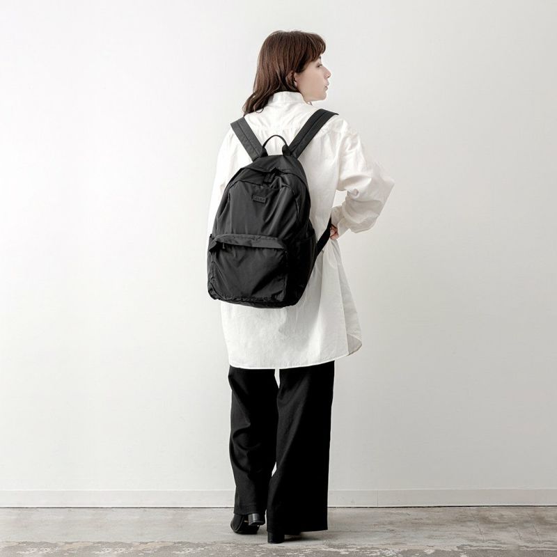 KLONリュッククローンレディースメンズKLONPACKABLE2WAYBACKPACKバックパックリュックサック折りたたみ軽量小さめショルダーバッグおしゃれブラック黒