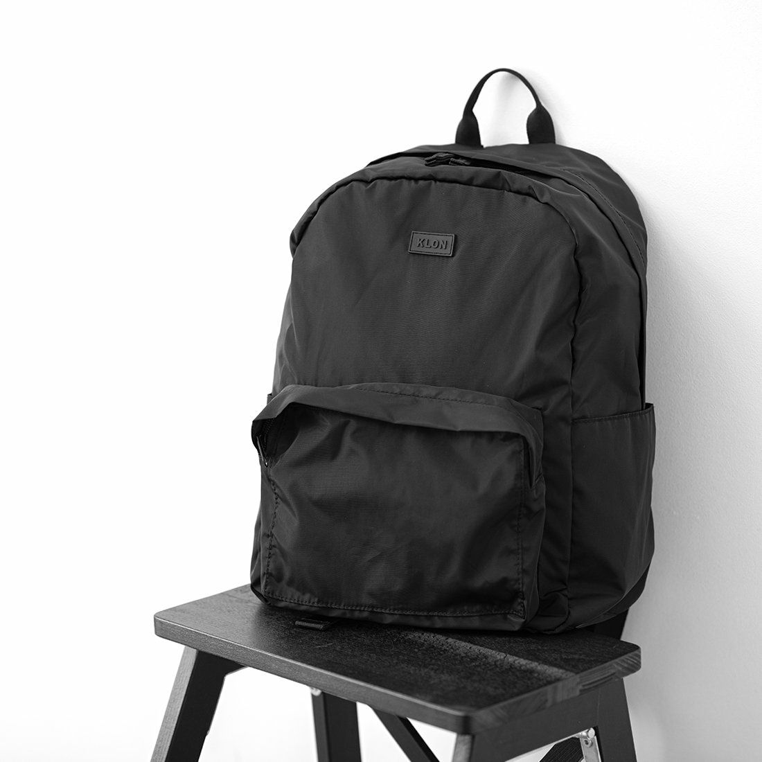 KLONリュッククローンレディースメンズKLONPACKABLE2WAYBACKPACKバックパックリュックサック折りたたみ軽量小さめショルダーバッグおしゃれブラック黒