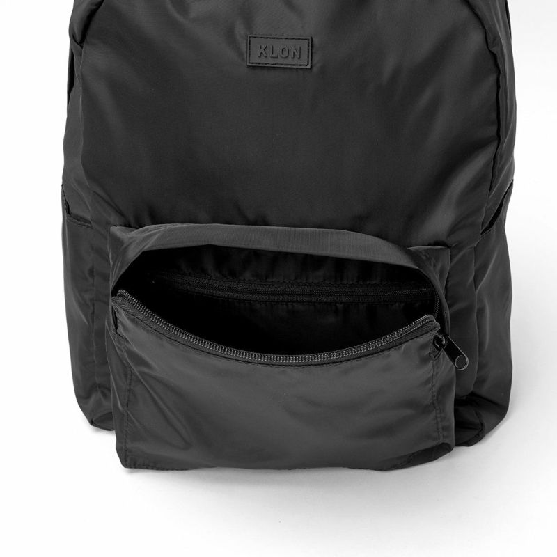 KLONリュッククローンレディースメンズKLONPACKABLE2WAYBACKPACKバックパックリュックサック折りたたみ軽量小さめショルダーバッグおしゃれブラック黒