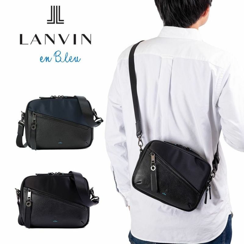 ランバンオンブルーショルダーバッグB5LANVINenBleuショート大容量大きめメンズレディースブランド大人おしゃれ人気スマートショルダーバック斜めかけバッグ斜め掛けバッグ564121