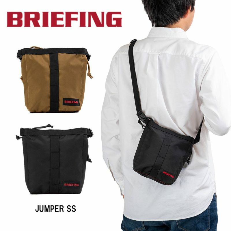 ブリーフィングBRIEFINGショルダーバッグJUMPERSSメンズレディースJUMPショルダーバックミニショルダーサブバッグ旅行海外旅行フェスBRA231L69