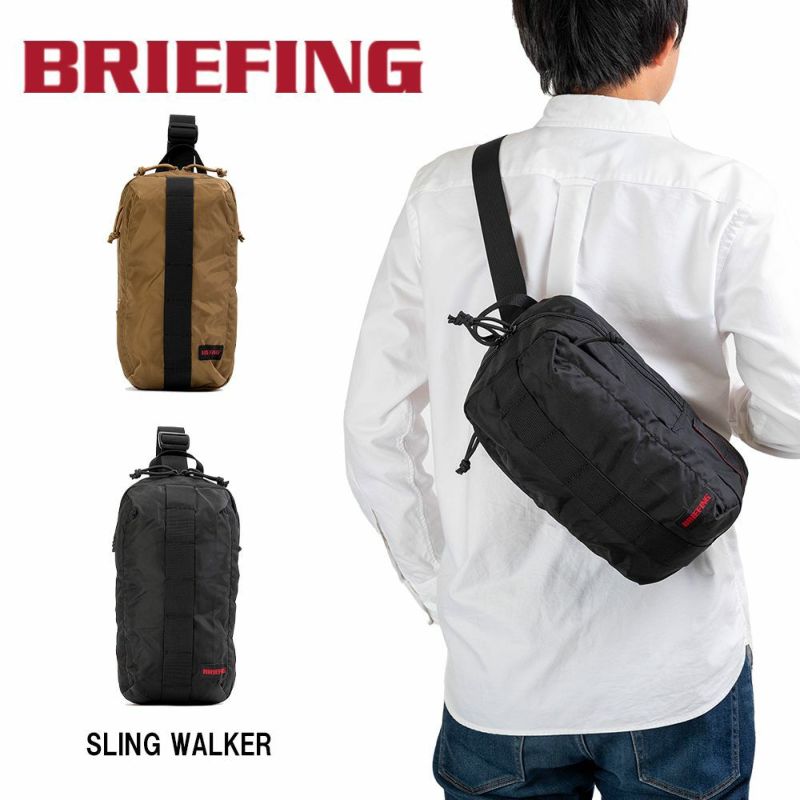 ブリーフィングBRIEFINGJUMPボディバッグSLINGWALKERメンズレディースバッグショルダーバッグブランドBRA231L71