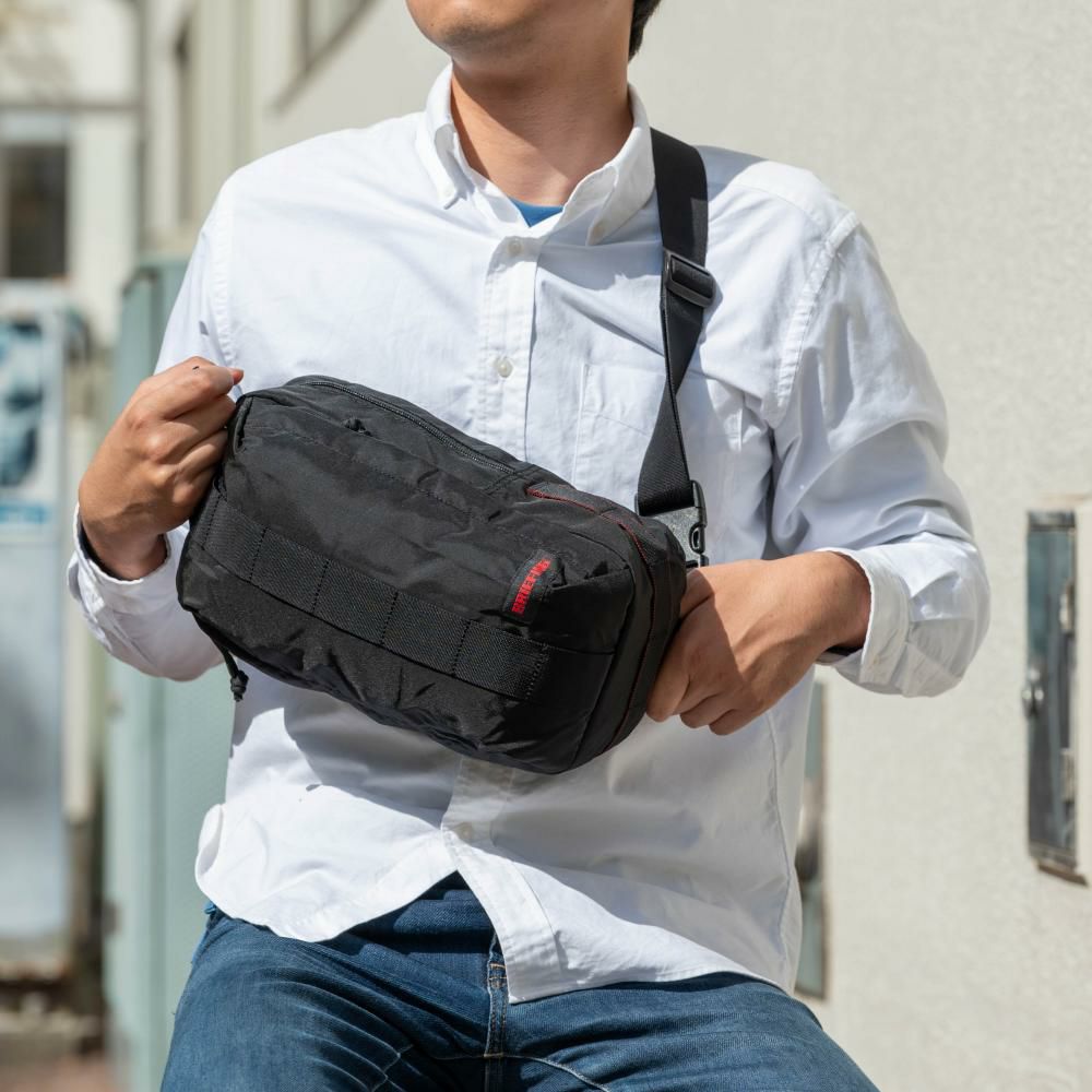 ブリーフィングBRIEFINGJUMPボディバッグSLINGWALKERメンズレディースバッグショルダーバッグブランドBRA231L71