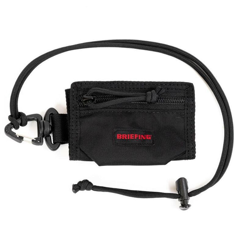 ブリーフィングBRIEFING財布TRIFOLDWALLETウォレットメンズレディースミニ財布ネックストラップネックウォレットキャンプフェス小銭入れ付きブランドBRA231A72