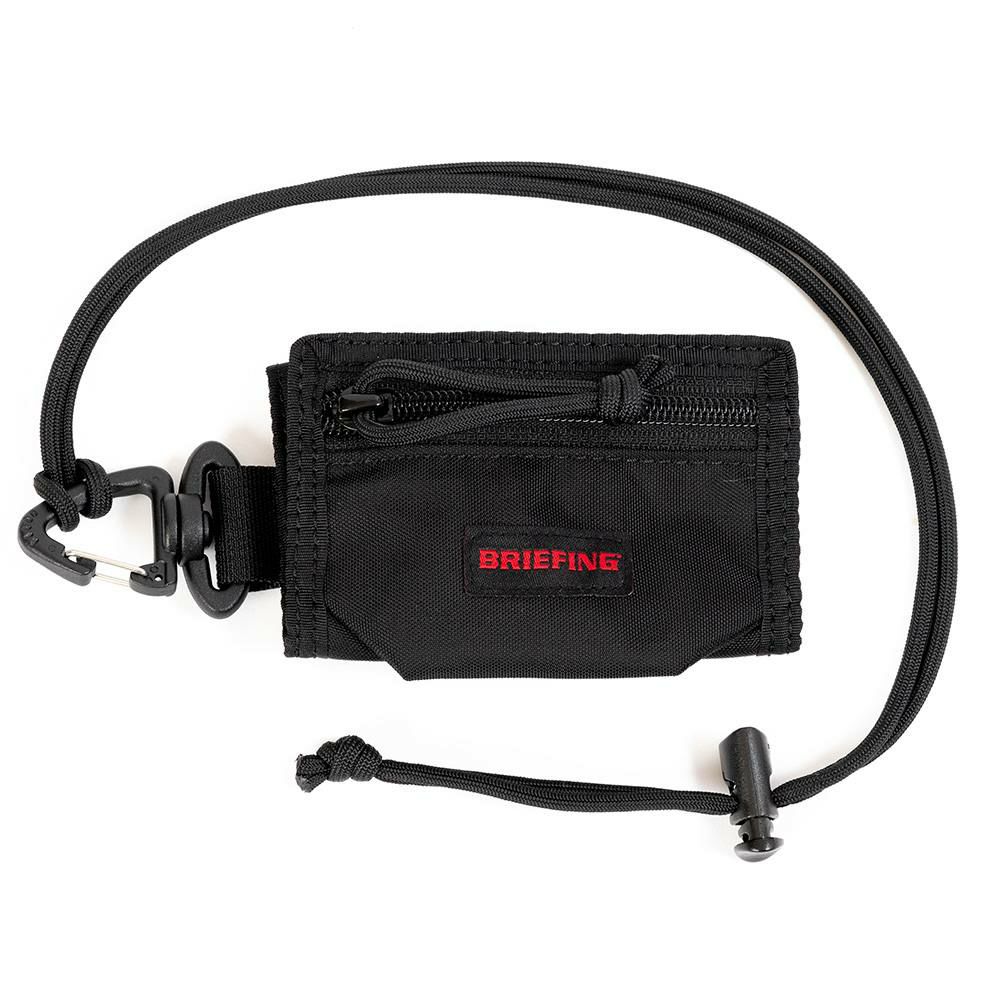 ブリーフィングBRIEFING財布TRIFOLDWALLETウォレットメンズレディースミニ財布ネックストラップネックウォレットキャンプフェス小銭入れ付きブランドBRA231A72