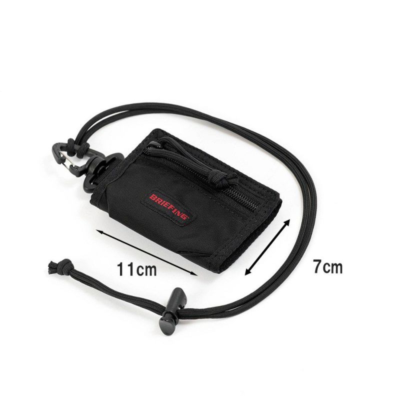 ブリーフィングBRIEFING財布TRIFOLDWALLETウォレットメンズレディーススマホケースネックストラップキャンプ小銭入れ付きブランドBRA231A72