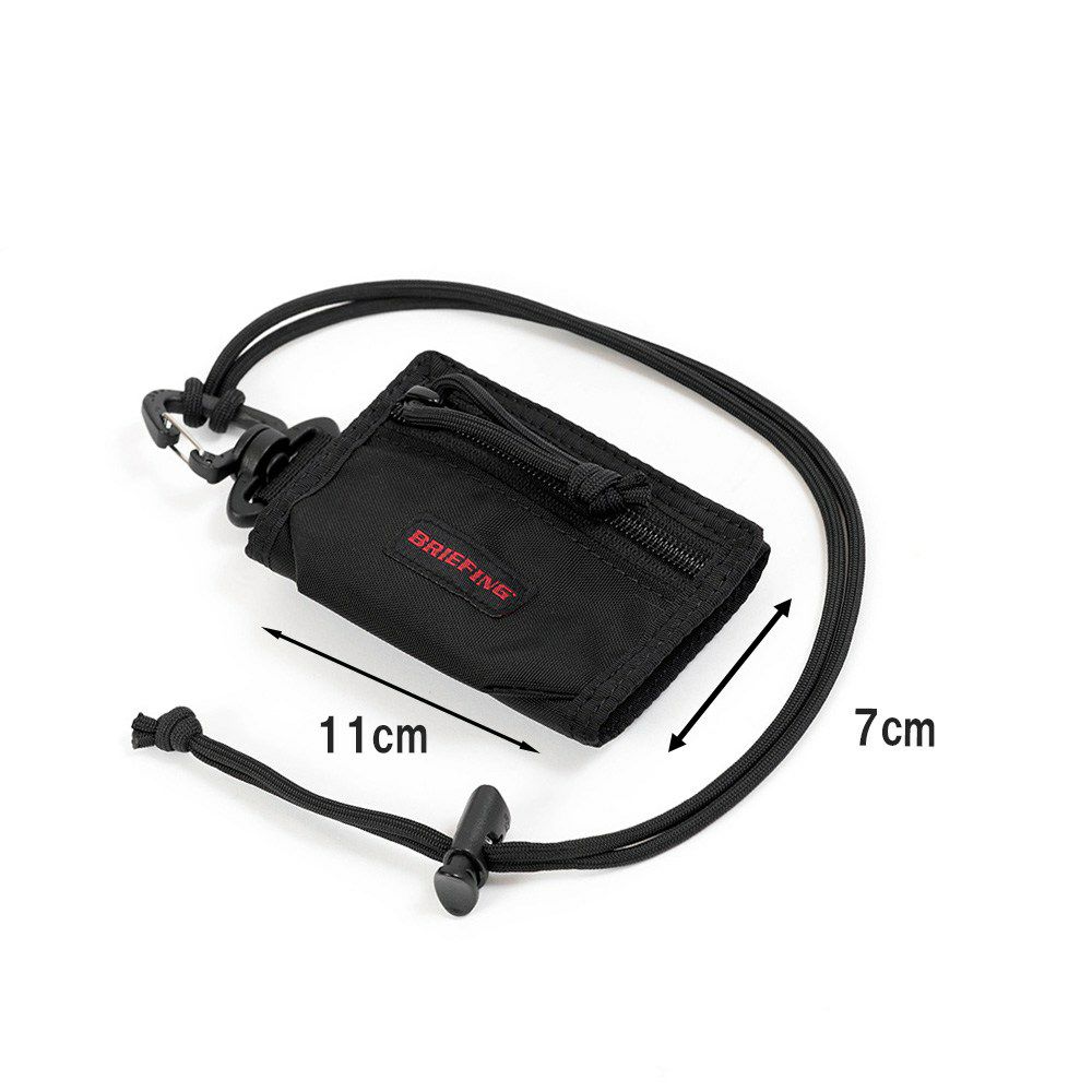 ブリーフィングBRIEFING財布TRIFOLDWALLETウォレットメンズレディーススマホケースネックストラップキャンプ小銭入れ付きブランドBRA231A72