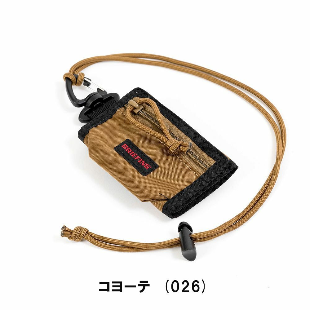 ブリーフィングBRIEFING財布TRIFOLDWALLETウォレットメンズレディーススマホケースネックストラップキャンプ小銭入れ付きブランドBRA231A72