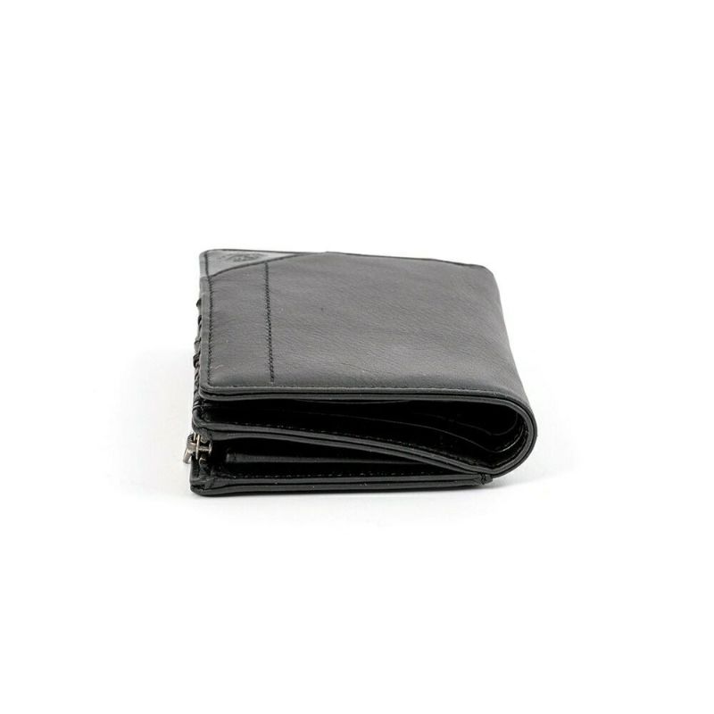 DOUBLESダブルスミドルウォレット財布二つ折りメンズレディース二つ折り財布本革革レザー2つ折り2つ折り財布ウォレット彼氏折りたたみギフトプレゼント人気ブランドKNJ-7732