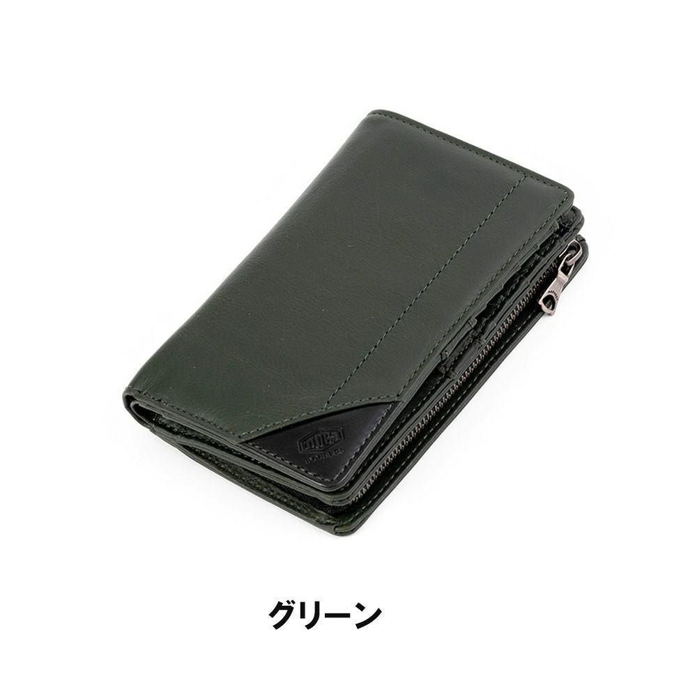 DOUBLESダブルスミドルウォレット財布二つ折りメンズレディース二つ折り財布本革革レザー2つ折り2つ折り財布ウォレット彼氏折りたたみギフトプレゼント人気ブランドKNJ-7732