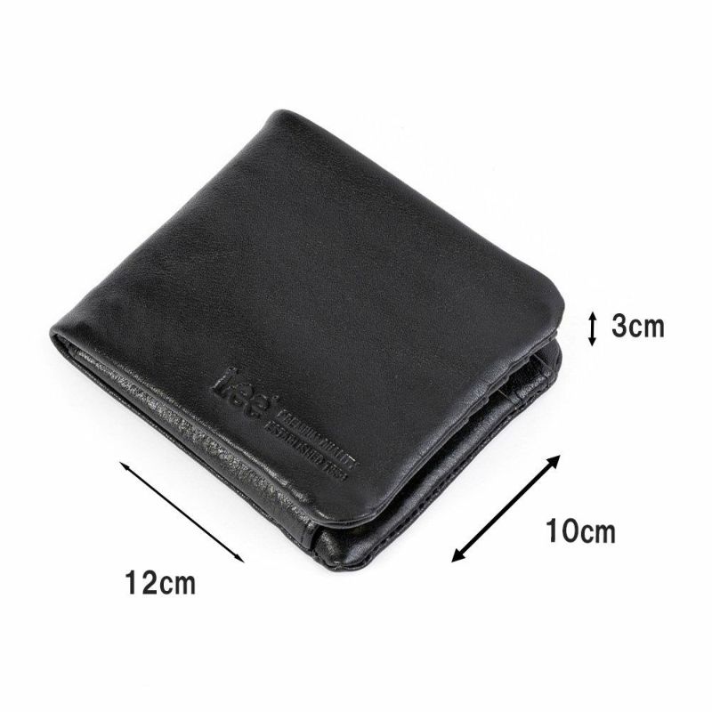 Leeリー財布二つ折りメンズレディース二つ折り財布本革革レザー2つ折り2つ折り財布ウォレット彼氏折りたたみギフトプレゼント人気ブランド薄い小銭入れあり小銭入れ付きミニ財布320-1925