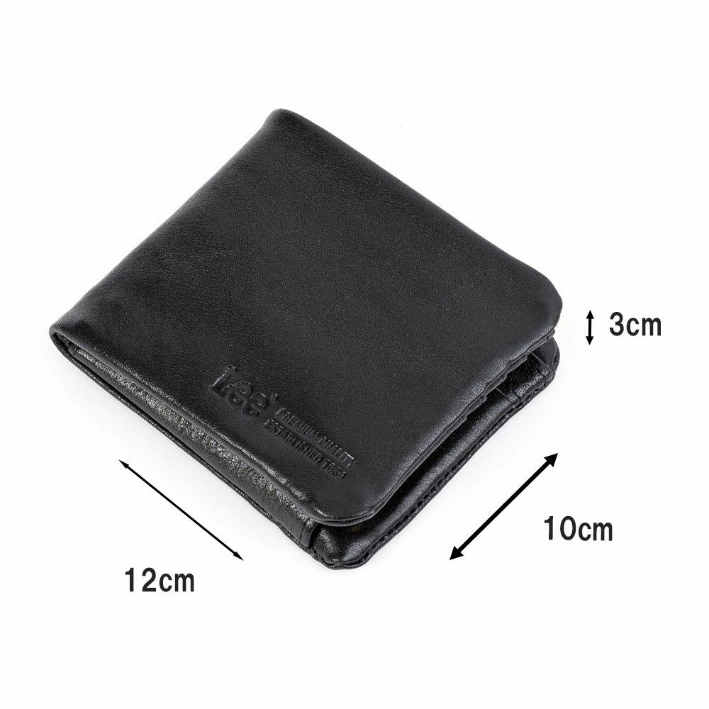 Leeリー財布二つ折りメンズレディース二つ折り財布本革革レザー2つ折り2つ折り財布ウォレット彼氏折りたたみギフトプレゼント人気ブランド薄い小銭入れあり小銭入れ付きミニ財布320-1925