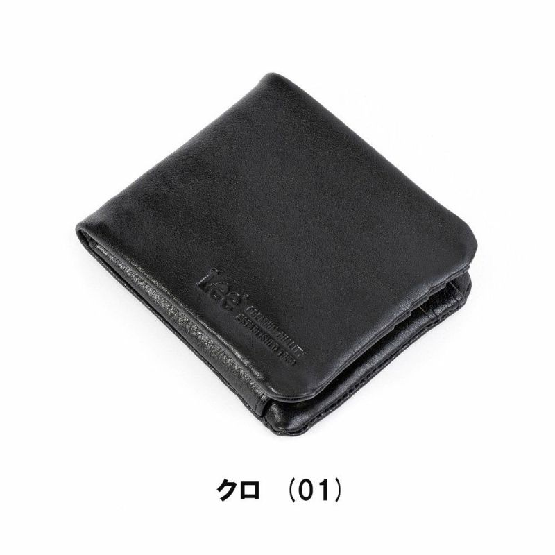 Leeリー財布二つ折りメンズレディース二つ折り財布本革革レザー2つ折り2つ折り財布ウォレット彼氏折りたたみギフトプレゼント人気ブランド薄い小銭入れあり小銭入れ付きミニ財布320-1925