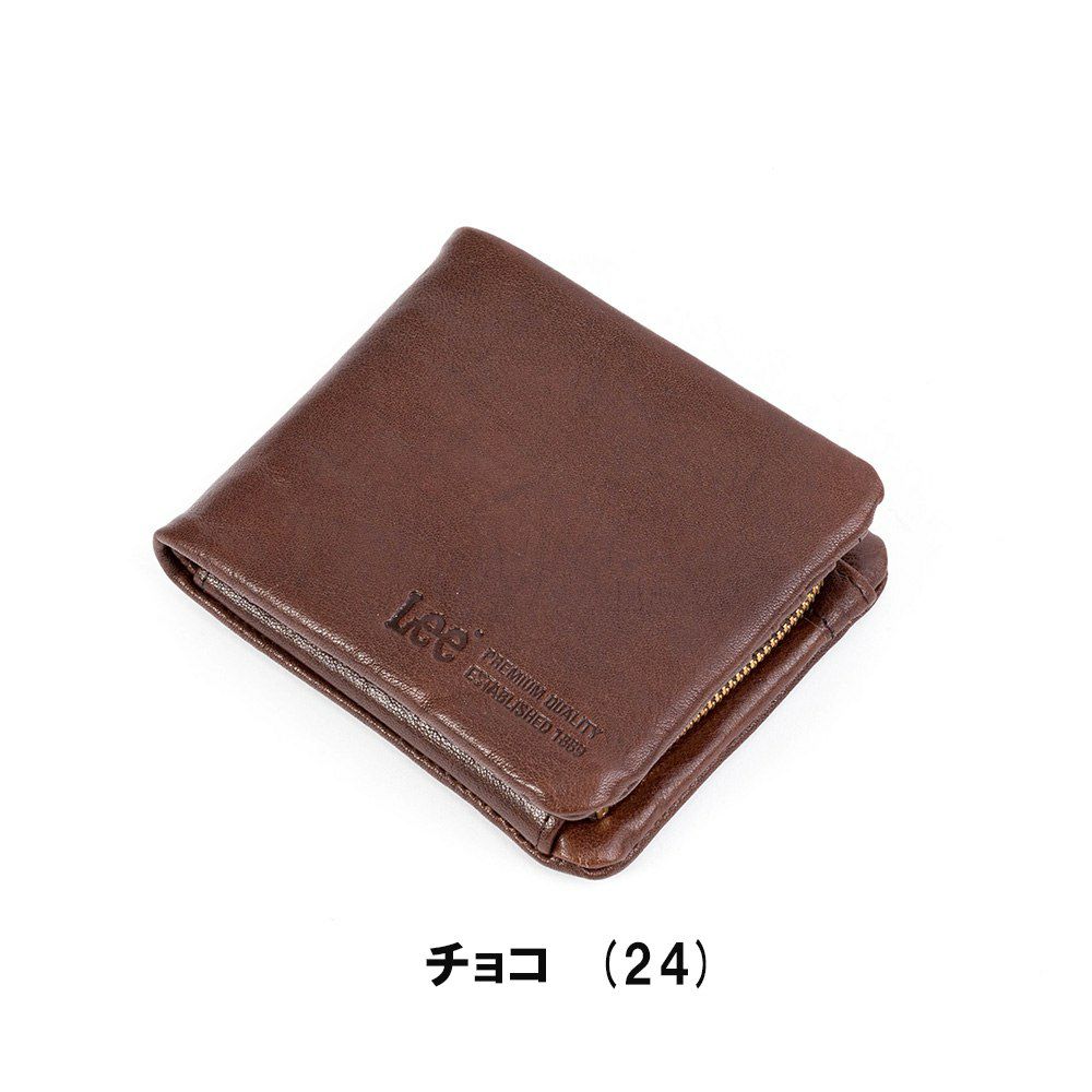Leeリー財布二つ折りメンズレディース二つ折り財布本革革レザー2つ折り2つ折り財布ウォレット彼氏折りたたみギフトプレゼント人気ブランド薄い小銭入れあり小銭入れ付きミニ財布320-1925