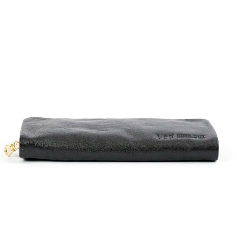 Leeリー長財布メンズレディース本革牛革革レザー財布ファスナーラウンドファスナーメンズ財布メンズ長財布プレゼントおしゃれおすすめブランド大容量薄いブラックブラウン黒茶色クロ320-1926