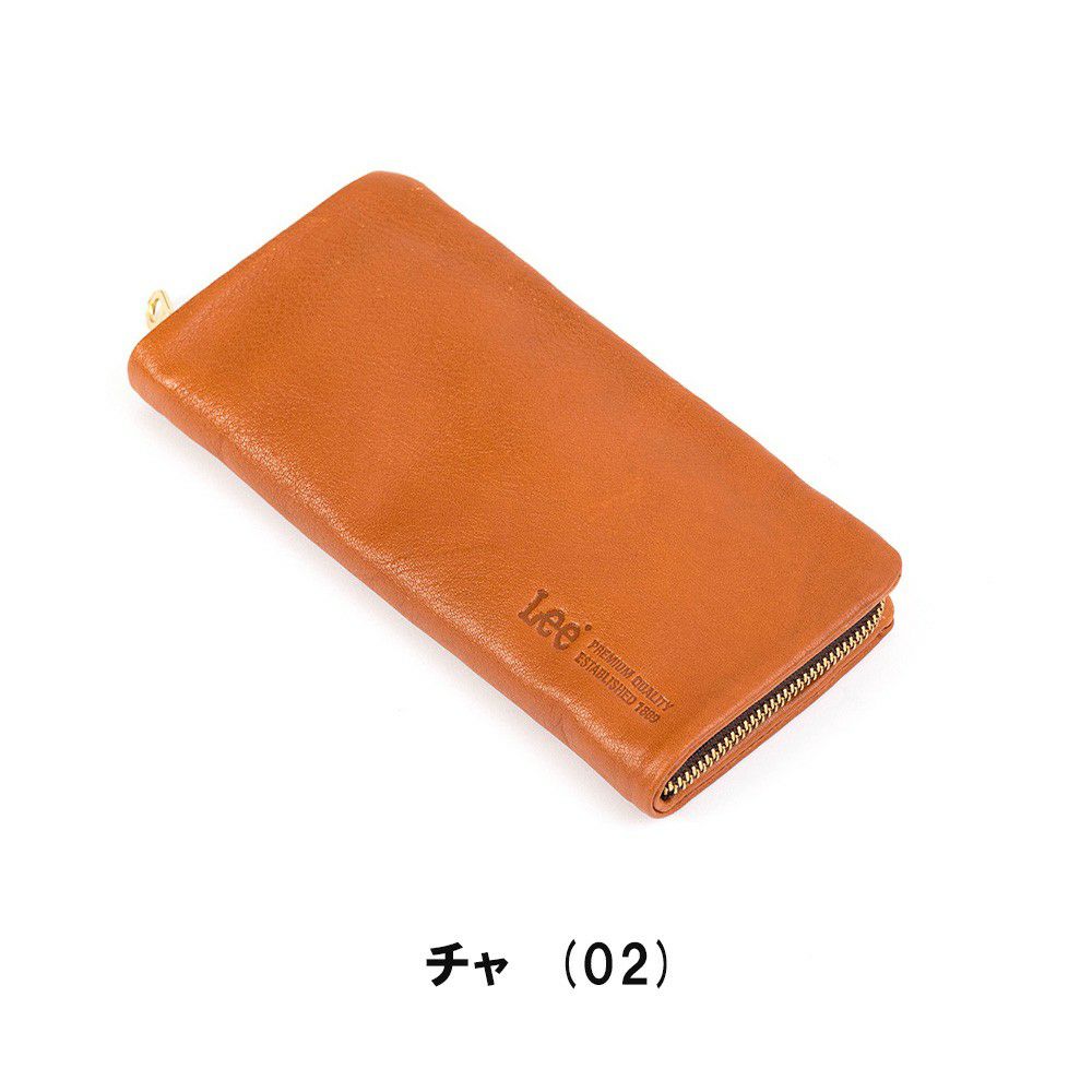 Leeリー長財布メンズレディース本革牛革革レザー財布ファスナーラウンドファスナーメンズ財布メンズ長財布プレゼントおしゃれおすすめブランド大容量薄いブラックブラウン黒茶色クロ320-1926