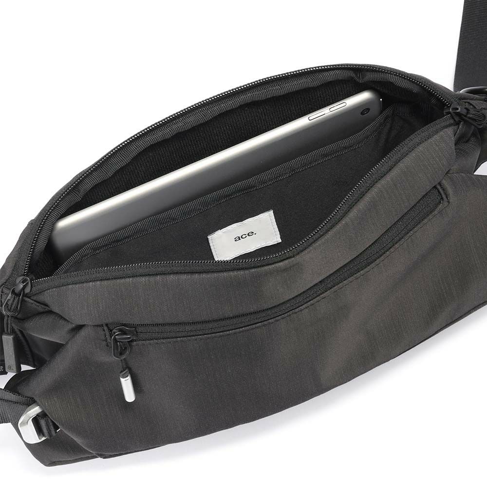 エーススリングバッグaceクロスリングHSサイズメンズレディースクロスリング杢調ビジネスカジュアルビジネスバッグ大人ボディバッグウエストバッグace.GENEエースジーン68026