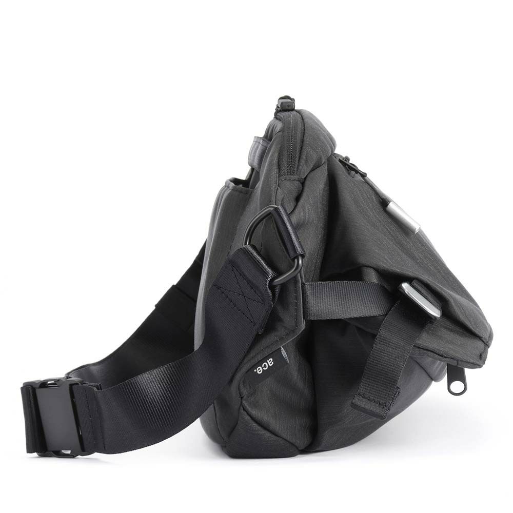 エーススリングバッグaceクロスリングHMサイズメンズレディースクロスリング杢調ビジネスカジュアルビジネスバッグ大人ボディバッグウエストバッグace.GENEエースジーン68027