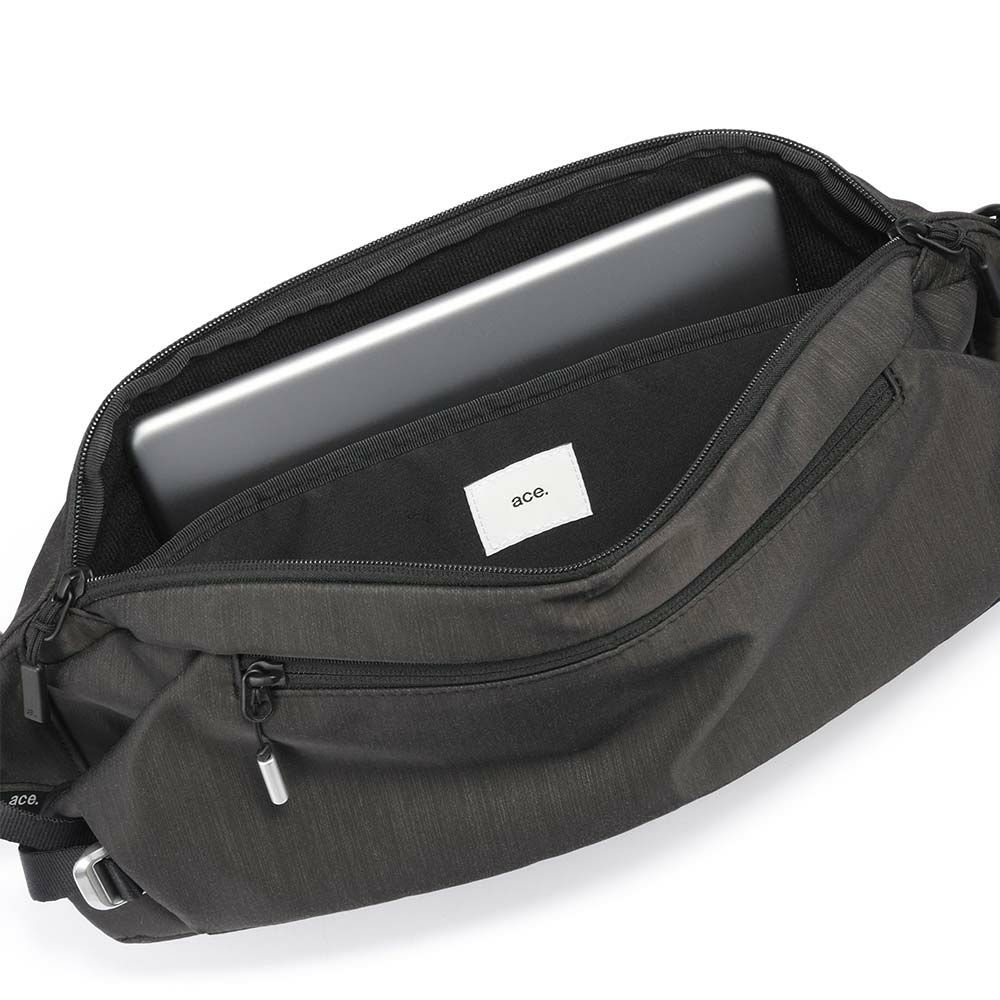 エーススリングバッグaceクロスリングHMサイズメンズレディースクロスリング杢調ビジネスカジュアルビジネスバッグ大人ボディバッグウエストバッグace.GENEエースジーン68027