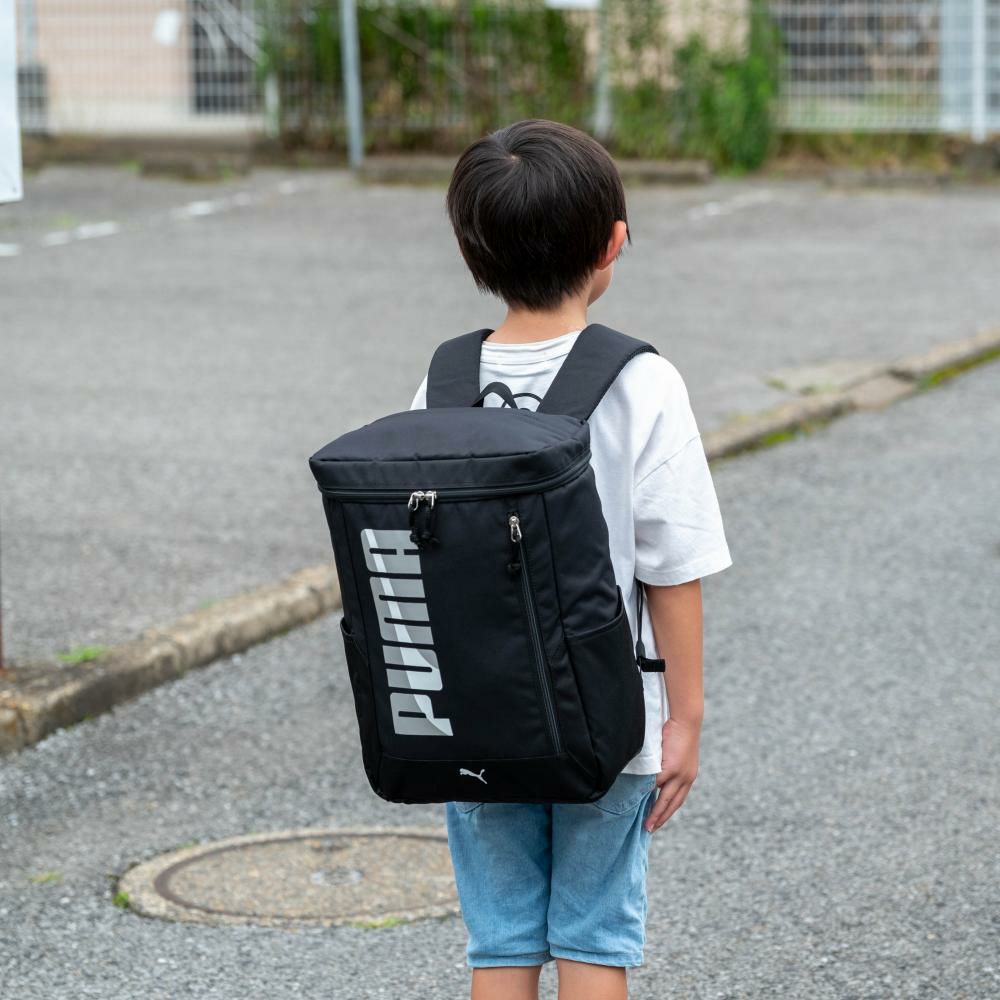 プーマリュックPUMA20LA4ボックス型リュックサックキッズ子供小学生男子女子男の子女の子ボックスリュックブランドかわいい親子ペアジュニア人気こども子どもJ20143