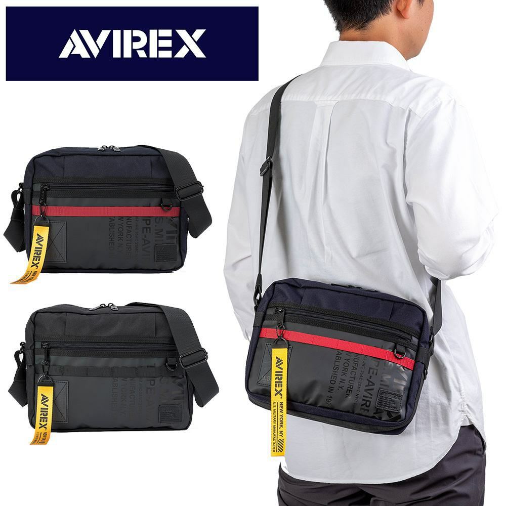 AVIREXショルダーバッグアビレックスメンズ小さめブランドバッグショルダーバック斜め掛けバッグ斜めがけバッグ肩掛けカバン斜めがけ斜め掛け人気シンプル大人おしゃれアヴィレックスAVX603