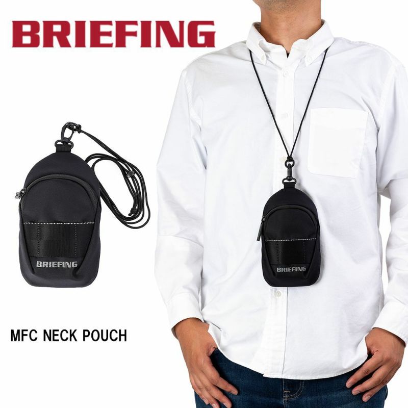 ブリーフィングボディバッグBRIEFINGMFCNECKPOUCHネックポーチメンズレディースバッグワンショルダーバッグボディバックブランドBRA231A64
