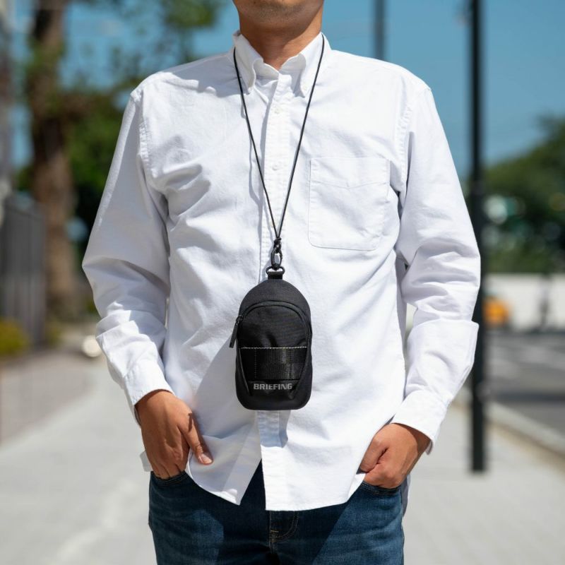 ブリーフィングボディバッグBRIEFINGMFCNECKPOUCHネックポーチメンズレディースバッグワンショルダーバッグボディバックブランドBRA231A64