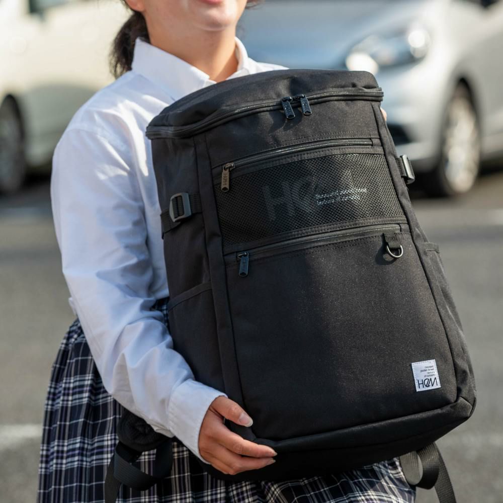 ヘムHeNレイボックスリュック通学女子30LB4レディース女子高生中学生高校生スクールリュック通学リュック人気男女兼用ブランドおしゃれ撥水39-711
